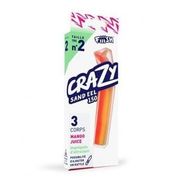 Crazy Sandeel CSE150/2 CSE514 3X Gövde Mango Juice Silikon Yem