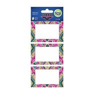 Crea 1208 Afrika Desenli Neon Etiket