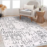 Crea 8018 Vanilya Beyaz 160x230 cm Kilim
