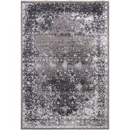 Crea Halı 8034 Klasik Demirci Yün Gri 133x190 cm Salon Halı
