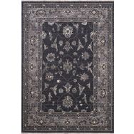 Crea Halı 8038 Klasik Demirci Yün Gri 133x190 cm Salon Halı