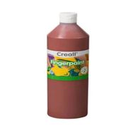 Creall 07046 Kahverengi 750 ml Parmak Boyası