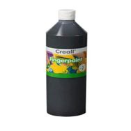 Creall 08 Black Siyah 125 ml Parmak Boyası