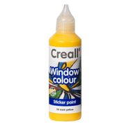 Creall Glass 80 ml Koyu Sarı Akrilik Boya
