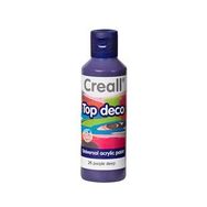 Creall HV91526 Top Deco Koyu Mor 80 ml Akrilik Boya