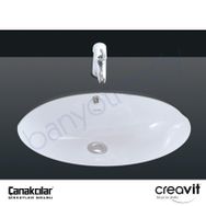 Creavit 37x51 Tezgah Altı Lavabo