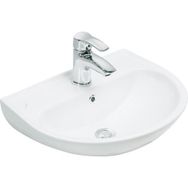 Creavit 40x50 cm Beyaz Delikli Oval Lavabo