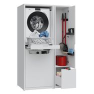 Creavit CM207001 Çamaşır Kurutma Makinesi ve Mop Temizlik Malzeme Dolabı