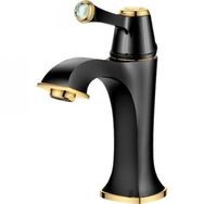 Creavit EG1500-S Elegant Altın Siyah Lavabo Bataryası