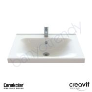 Creavit Eksen 65 cm Etajerli Lavabo