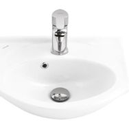 Creavit ET045 Beyaz Etol Etajerli ve Dolap Uyumlu Lavabo