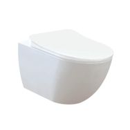 Creavit Free Rim-Off Kanalsız Asma Klozet +Yavaş Kapanan PP Kapak