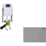 Creavit GR5001Gömme Rezervuar+GP8002 Arc Mat Gri Kumanda Paneli
