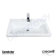 Creavit İpek 80 cm Etajerli Lavabo