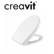 Creavit KC0701.01.0000E Çınar Duroplast Plastik Menteşeli Beyaz Klozet Kapağı