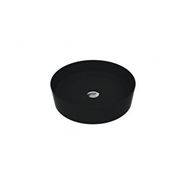 Creavit Loop 45 cm Kömür Karası Yuvarlak Çanak Lavabo