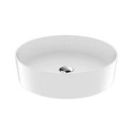 Creavit Loop 45 cm Mat Beyaz Yuvarlak Çanak Lavabo