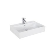 Creavit Next 50x70 cm Setüstü Düz Kare Lavabo