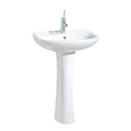 Creavit Pitta 45x55 cm Batarya Delikli Lavabo + Tam Ayak