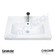 Creavit Sera 65 cm Etajerli Lavabo