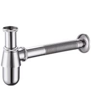 Creavit SF165 33 cm Lavabo Sifonu Metal Körüklü Gider Borusu