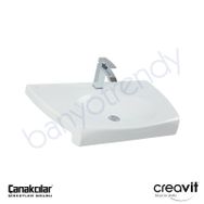 Creavit Slam 80 cm Tezgah Üstü Lavabo