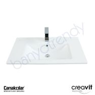 Creavit Su 80 cm Etajerli Lavabo