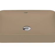 Creavit UL060.00CM Ultra Tezgah Üstü Cappucino Mat 60 cm Lavabo