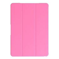 CresCent A1893 A1954 iPad 7 Stiff Back Smart Case Pembe Tablet Kılıfı