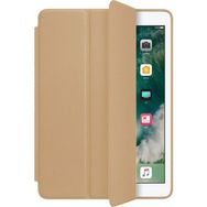 CresCent iPad A1954 9.7 İnner Soft Lux Deri Smart Case Gold Tablet Kılıf