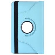 CresCent Samsung Galaxy Tab E 9.6 İnç SM-T560-T561-T562-T565-T567 360 Derece Dönebilen Mavi Kılıf