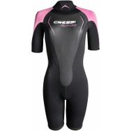 Cressi Altum Lady Shorty Black Pink 3 mm S Yüzme Elbisesi