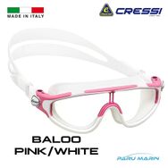 Cressi Baloo 2-7 Yaş Pembe Beyaz Deniz Gözlüğü