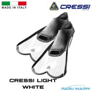 Cressi Light Beyaz Kısa Yüzme ve Havuz Paleti