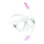 Cressi Marea Clear Pink Maske Gamma Şnorkel Seti