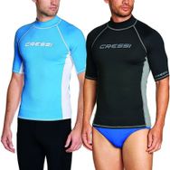 Cressi Rash Guard Black Grey Erkek T-Shirt