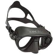 Cressi Unisex Calibro Şeffaf Siyah Maske