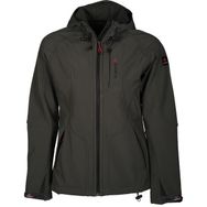 Cresta 1056-W Haki Outdoor Kadın Kapüşonlu Dynamic Softshell Ceket