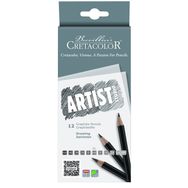 Cretacolor 14112 Artist Studio Graphite 12'li Dereceli Kalem Seti