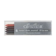 Cretacolor 181653 Portmin Uç Assorted 5.6 mm 6'lı Kurşun Kalemi