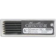Cretacolor 26186 5.6 mm 6B 6’lı Portmin Yedek Uç