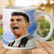 Cristiano Ronaldo Juventus Forma Baskılı Kupa