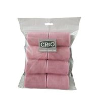 Croc 1207 Pembe 8'li Çap 4 cm Cırtlı Sünger Bigudi