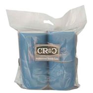 Croc 1208 Mavi Cırtlı 4'lü Çap 6 cm Sünger Bigudi