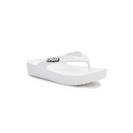 Crocs 207714 G Classic Platform Flip W Beyaz Kadın Terlik