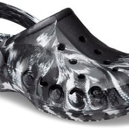 Crocs Baya Marbled Clog BlackWhite Unisex Yetişkin Terlik