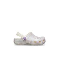 Crocs Classic Glitter Clog K Gümüş Kız Çocuk Terlik