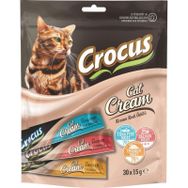 Crocus 30x15 gr 30'lu Karışık Krema Kedi Ödülü