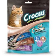 Crocus 30x15 gr Çoklu Somon Karides Yengeç Kedi Ödülü