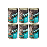Crocus Balıklı Yetişkin 6x400 gr Kedi Yaş Maması